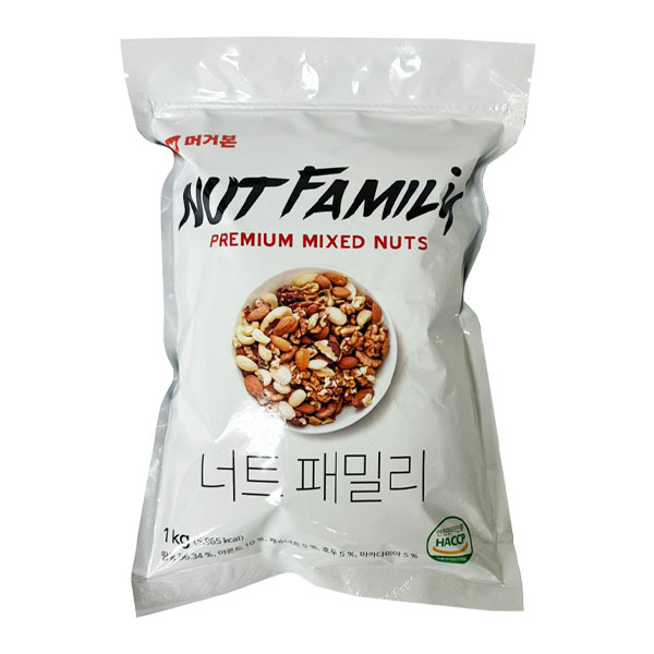 머거본 너트패밀리 1kg 1봉