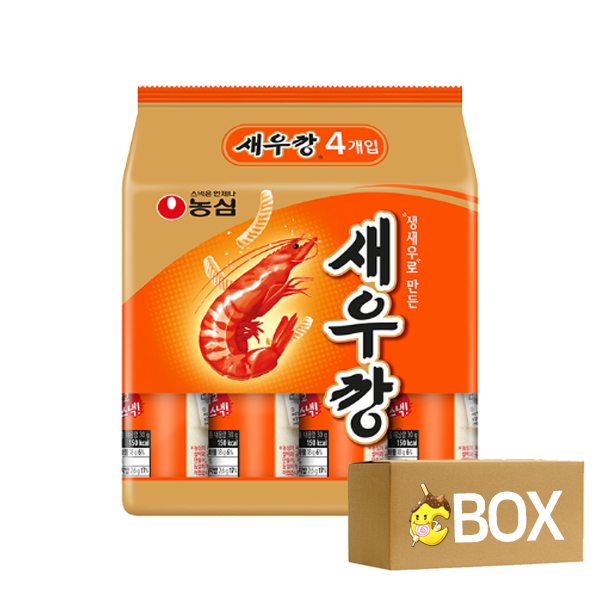 농심 새우깡 미니팩 30g X 4개입 8팩 1박스