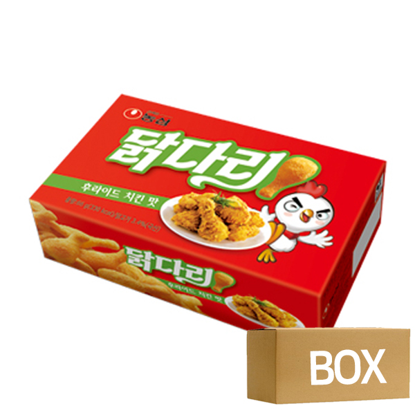 농심 닭다리 후라이드 치킨맛 66g X 20개 1박스