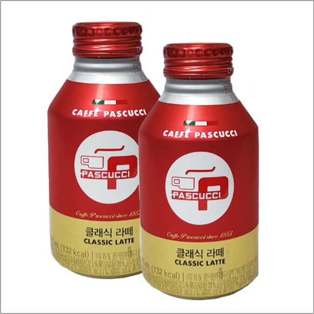 (소비기한 24-05-09) 파스쿠찌 클래식라떼 275ml 1캔