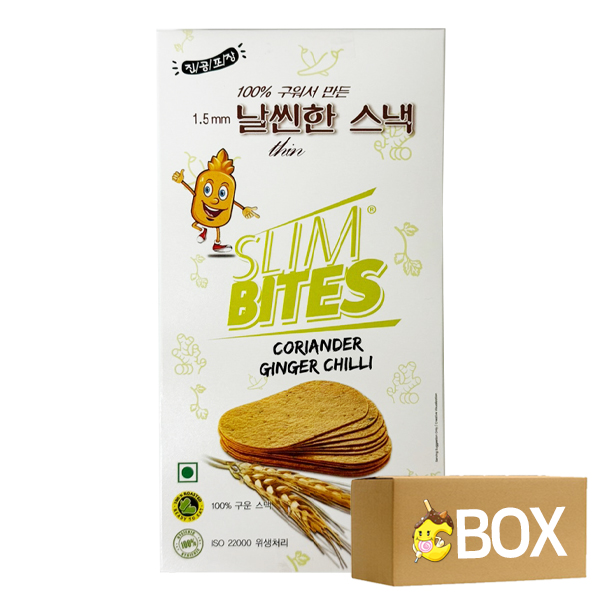 슬림바이트 생강 칠리 고수맛 60g X 20개입 X 4곽 1박스