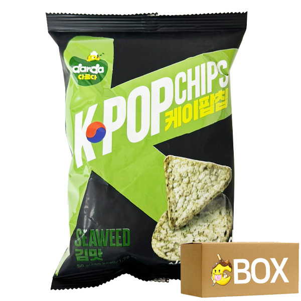 (소비기한 2024-07-12) 다르다 라이스칩 김맛 50g X 12개입 1박스