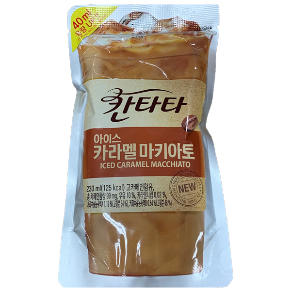 칸타타 아이스 카라멜마키아토 230mlX10개입 1곽