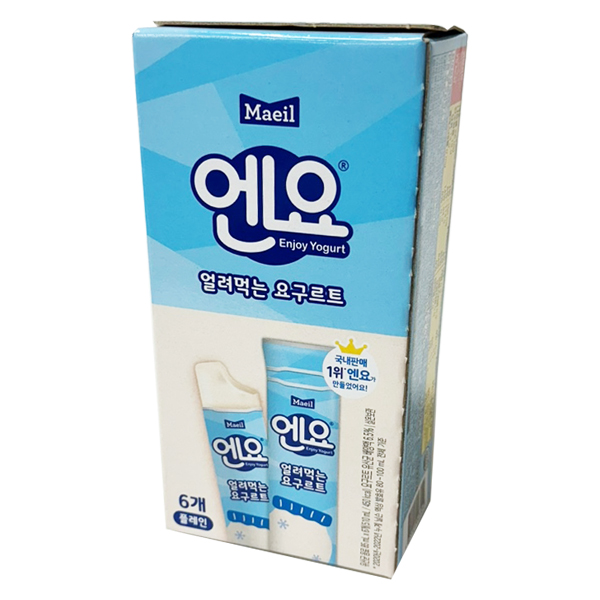 엔요 얼려먹는 요구르트 85ml X 6개입 1곽