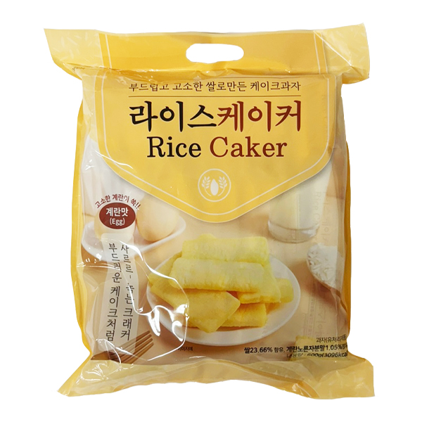 라이스케이커 계란맛 600g 1봉