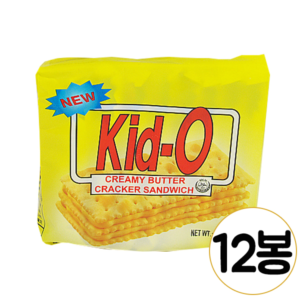 키도 버터 크래커 120gX12봉