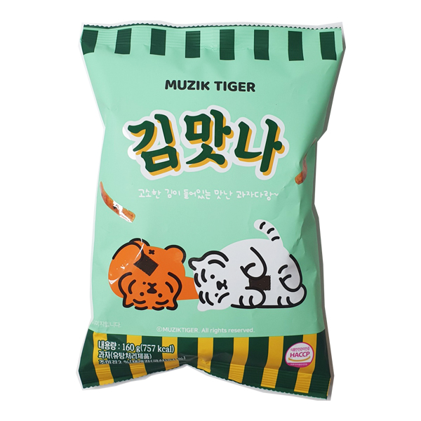 무직타이거 김맛나 160g