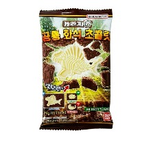 (소비기한 2024-08-31) 반다이 캬라파키 공룡화석 초콜릿 29g 1개
