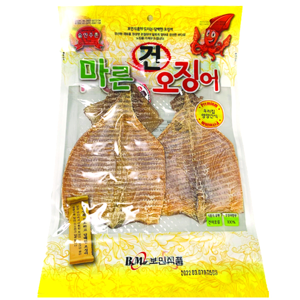 보민식품 마른건오징어 50g X 5봉 1묶음