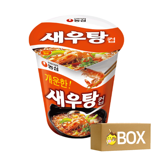 농심 새우탕컵 67g X 30개입 1박스