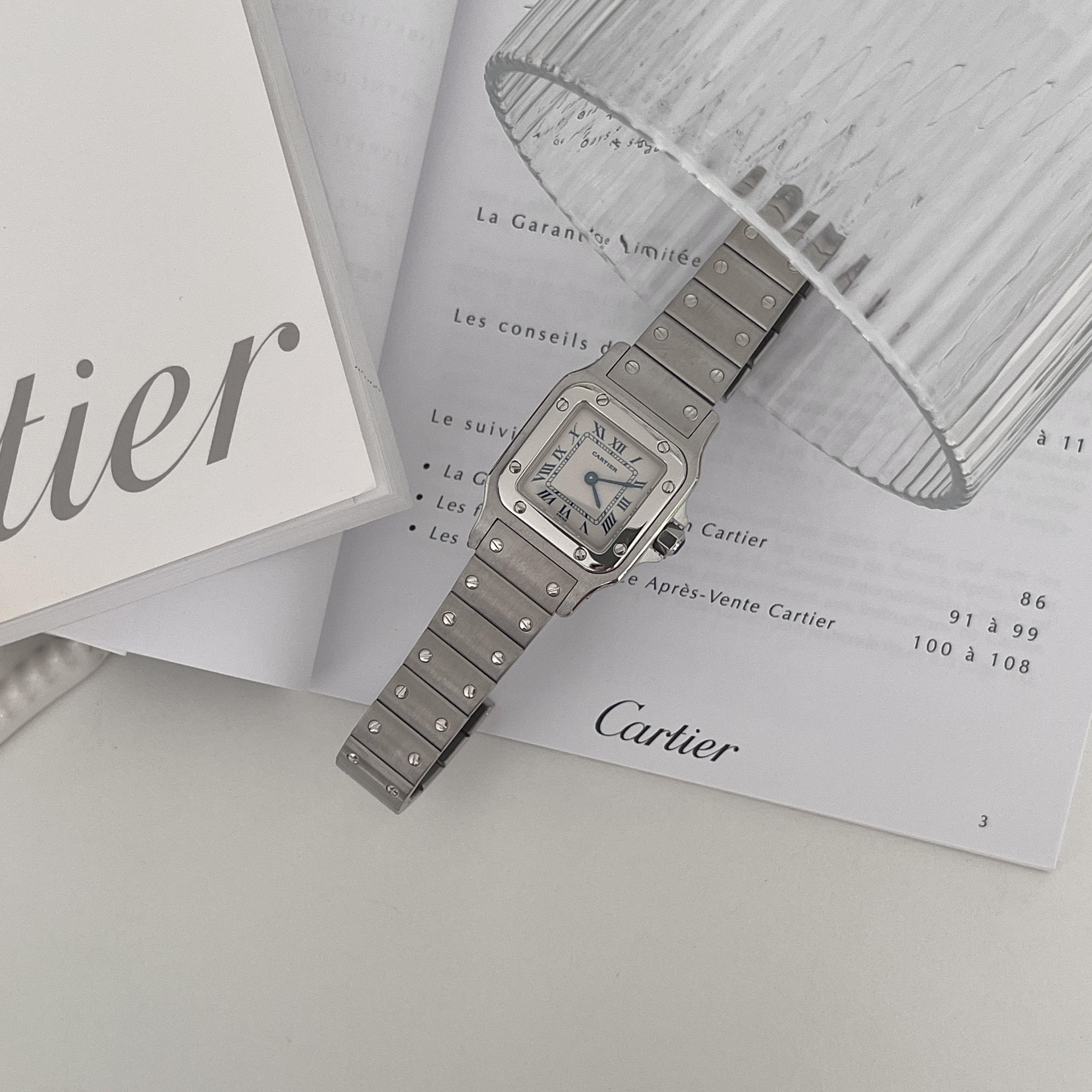 CARTIER Santos de Cartier Galbée sm