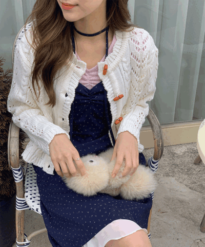 Lovely toggle knit cardigan