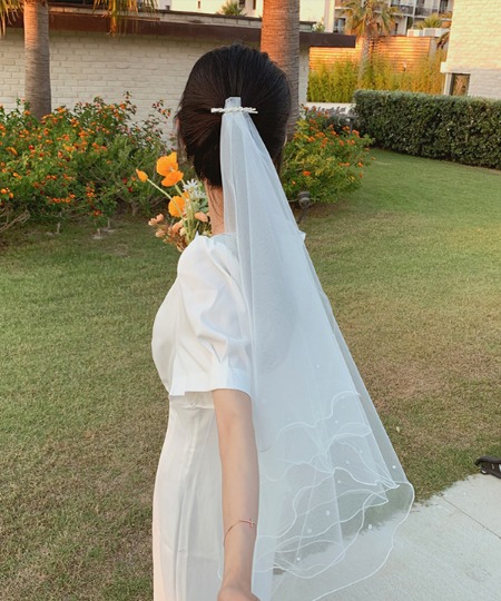 Embroidered veil : [PRODUCT_SUMMARY_DESC]
