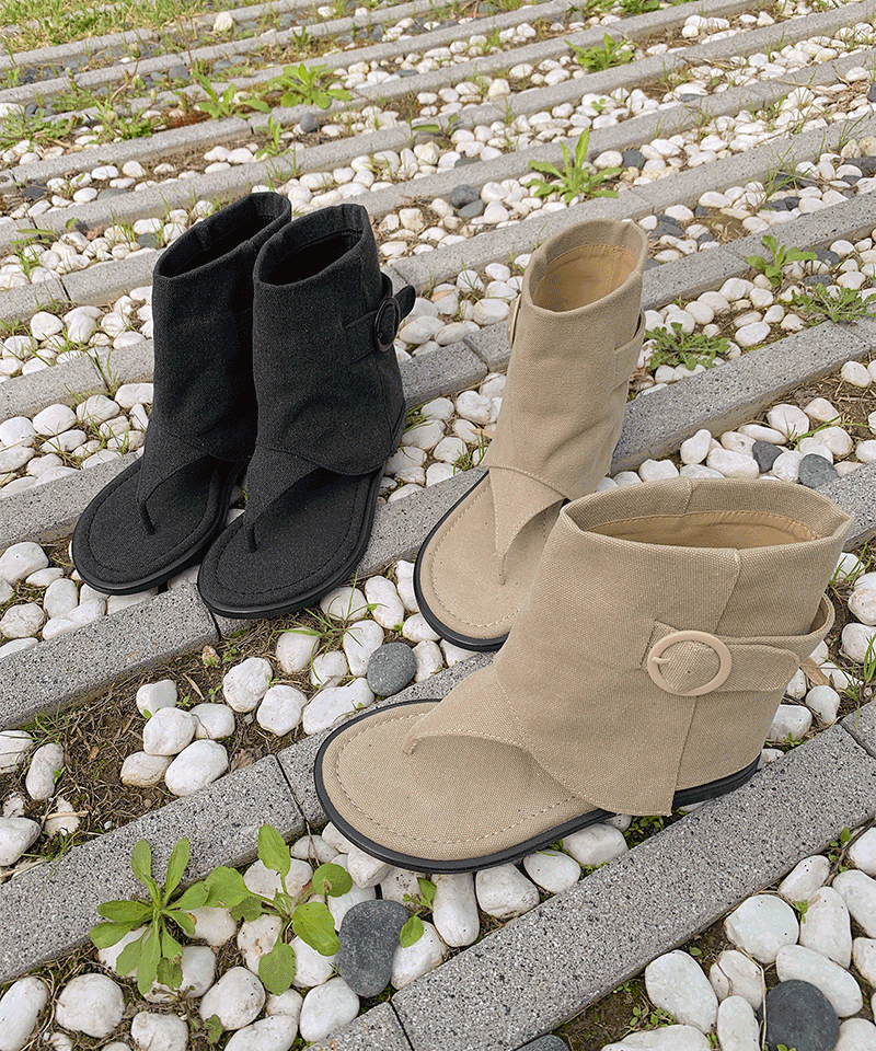 Ring Buckle Jolly Warmer Boots : [PRODUCT_SUMMARY_DESC]