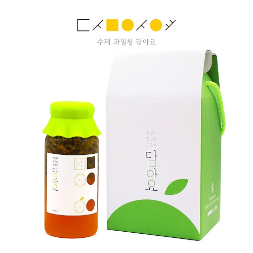 [1구 수제청 선물세트] 과일청 450g