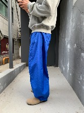 Side snap balloon nylon pants (4color)