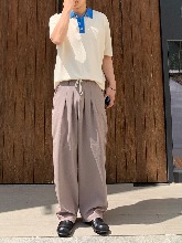 Span banding linen slacks (6color)