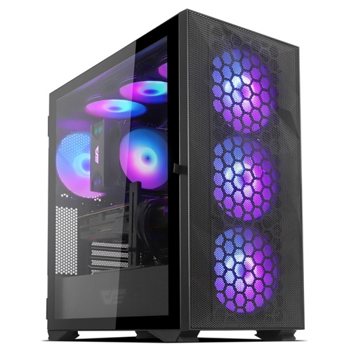 darkFlash DLX21 RGB MESH 강화유리 (블랙)