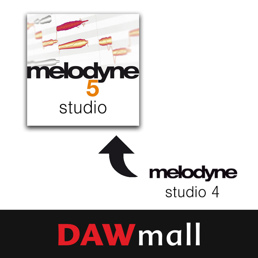 Celemony Melodyne 5 studio Update from studio 4 세레모니 멜로다인 5 스튜디오 업데이트 from 스튜디오 4 (SKU:1177-25:4220)