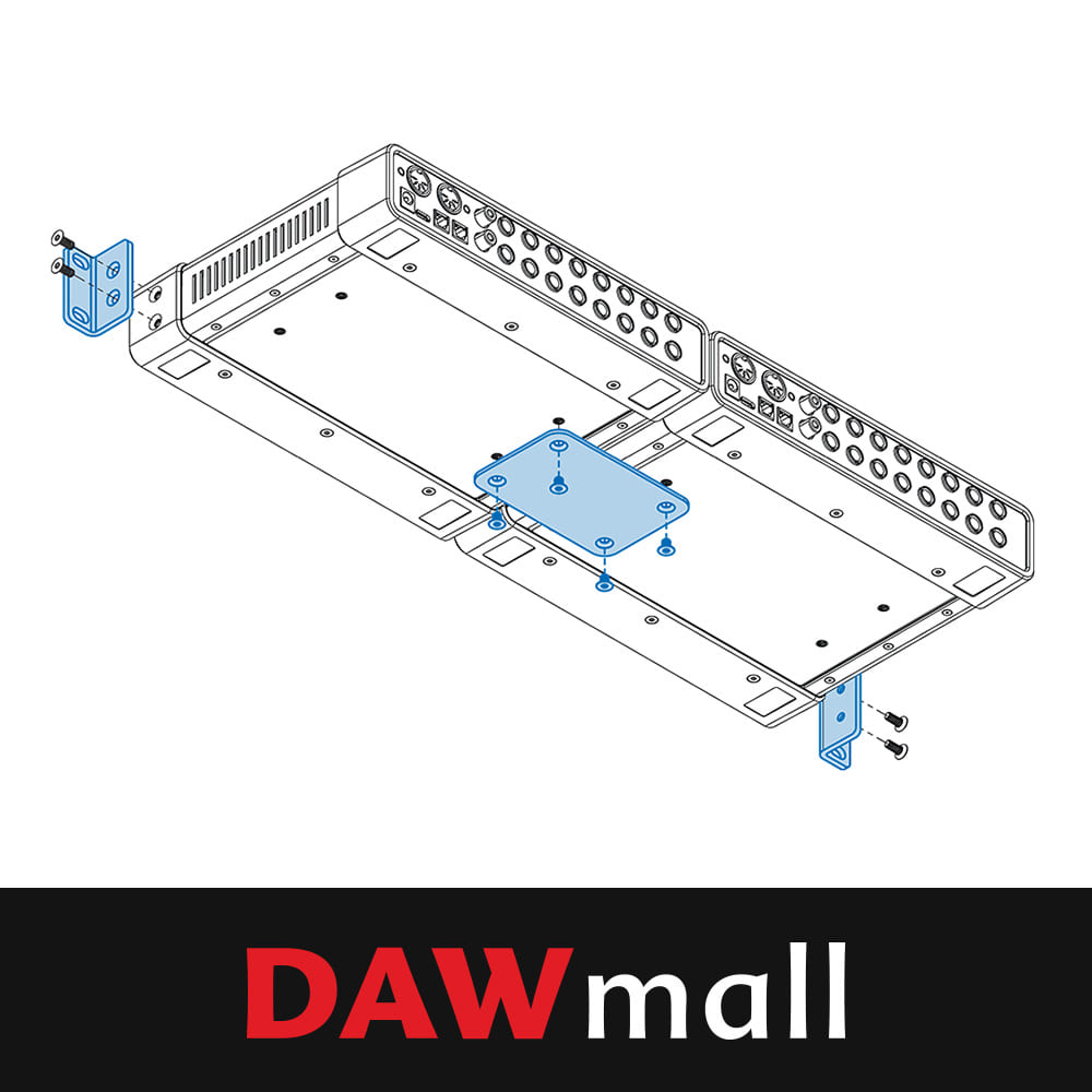 MOTU UltraLite mk5 Half-Rack Coupler Kit