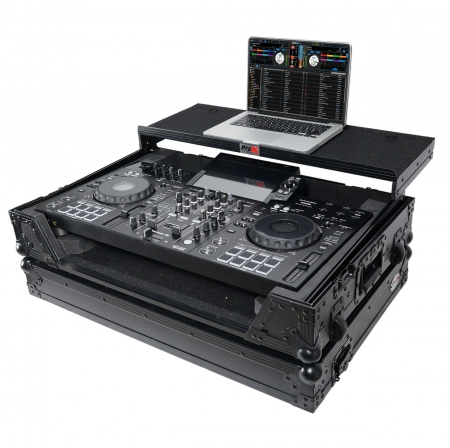 Prox Fits Pioneer DJ XDJ-RX3,2 Case Black On Black (W) / Laptop Shelf &amp; Wheels 플라이트 케이스