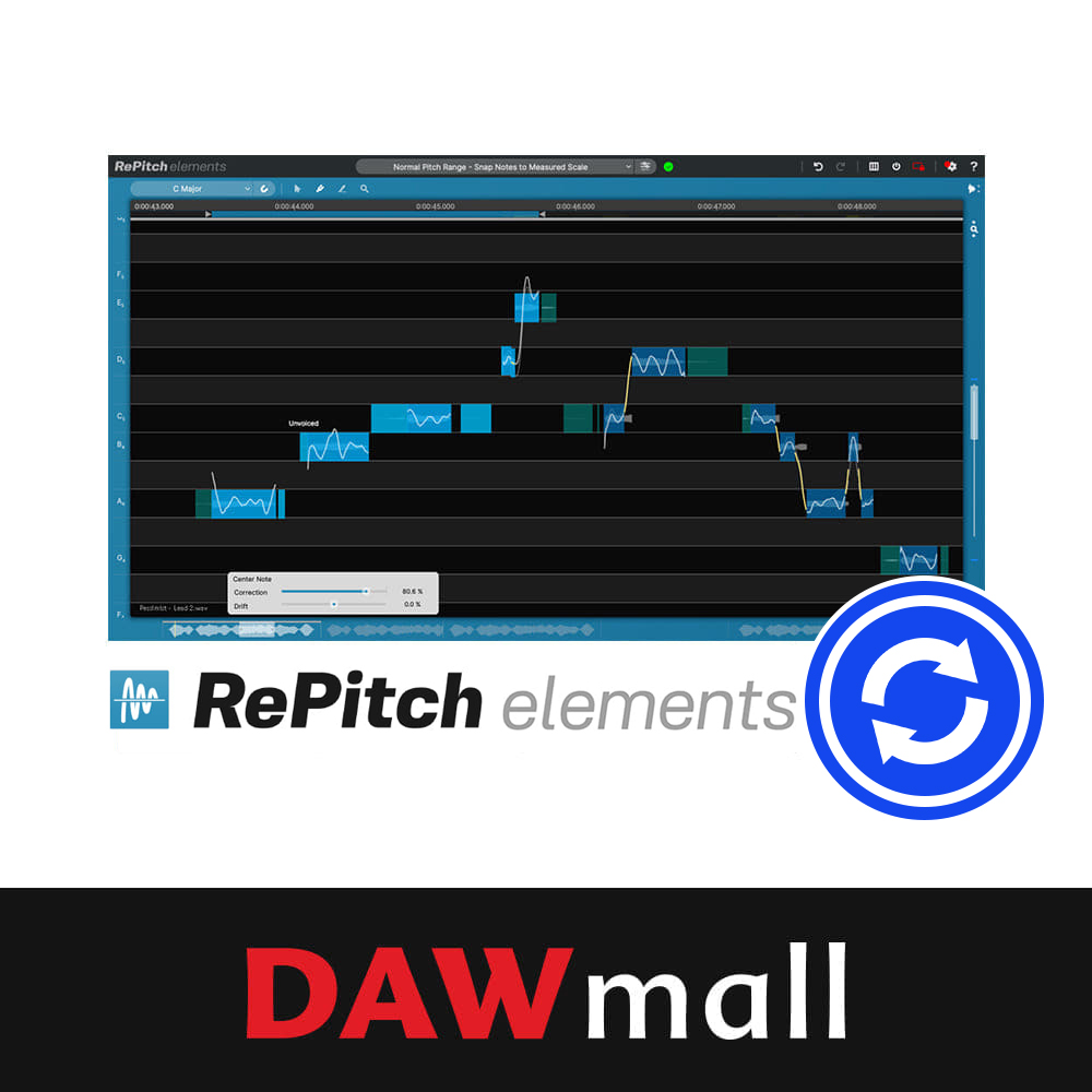 Synchro Arts RePitch Elements Crossgrade from any Synchro Arts product (SKU:1059-27:4900)