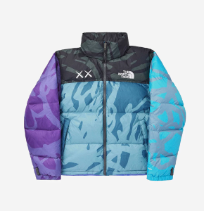 노스페이스 x KAWS 눕시 패딩자켓