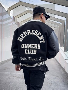 REPRESENT 리프리젠트 오너즈 클럽 빈티지바시티 자켓