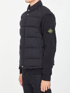 STONE ISLAND스톤아일랜드 크링클 다운베스트