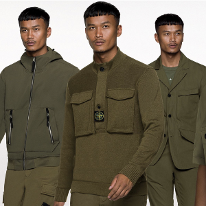 STONE ISLAND 스톤아일랜드 헌터 니트스웨터