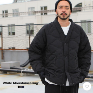WHITE MOUNTAINEERING X TAION로브 다운 자켓