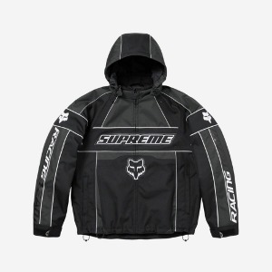 슈프림 x 폭스23FW 레이싱 자켓 블랙