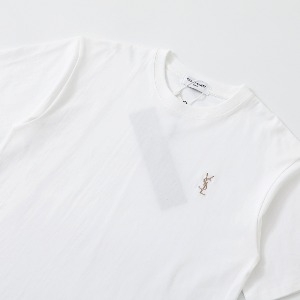 YSL Saint Laurent Paris 생로랑 클래식 로고 반팔티셔츠