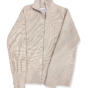 메종마르지엘라 하이넥 울 코트 19AW 니트(베이지)