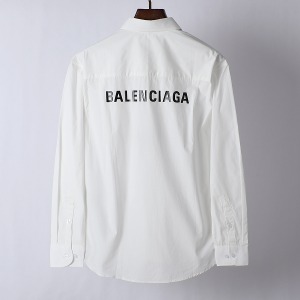 BALENCIAGA 발렌시아가 백로고 프린팅 셔츠