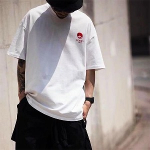 BEAMS JAPAN 빔스 재팬 24SS 백로고 프린팅 반팔티셔츠