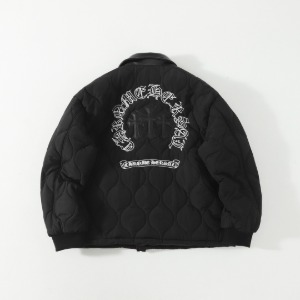 CHROME HEARTS 크롬하츠 크로스 레더 포인트 패딩