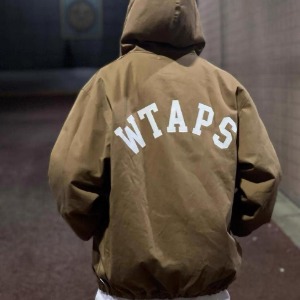 WTAPS 후드 루즈 워크 웨어 DOOM 바람막이 재킷