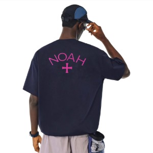 NOAH MARS 오리지널 크로스 로고 반팔 티셔츠
