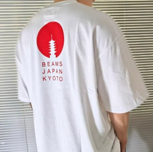 BEAMS JAPAN 빔스 재팬 도쿄 백로고 반팔티셔츠