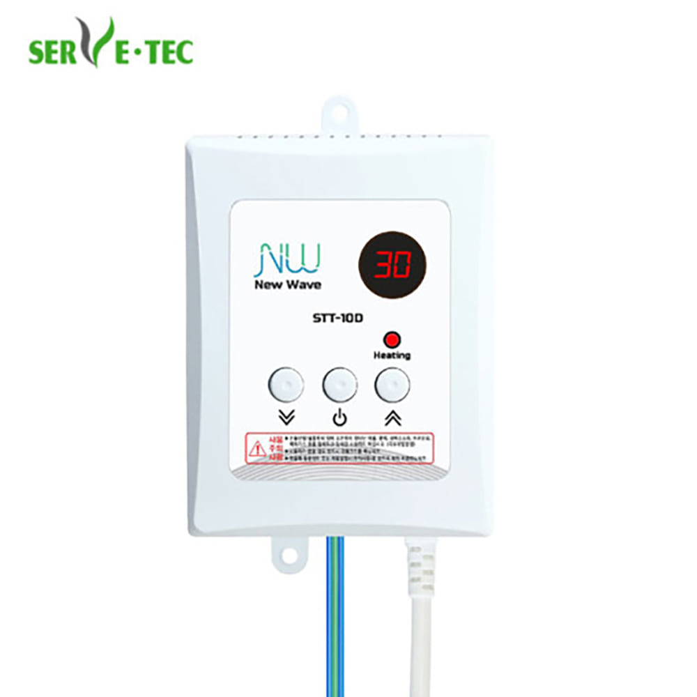 써브텍 1난방 온도조절기 STT-10D 전기 판넬 무소음