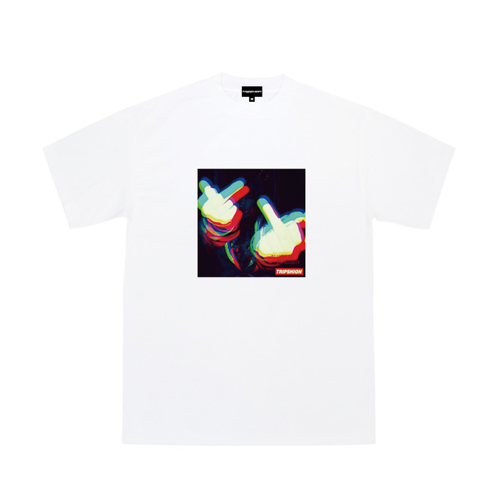 트립션 WHAT THE FUCK T-SHIRTS_WHITE,DCL스토어,TRIPSHION (Unisex)