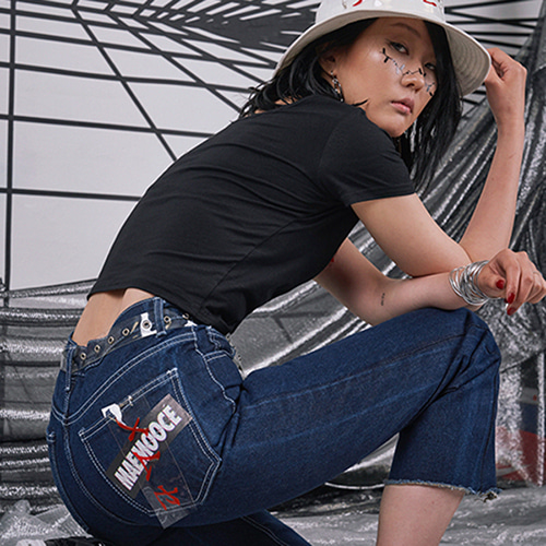 매무세 VOOMIN sAmurai-denim PT (blue),DCL스토어,MAEMOOCE (Unisex)