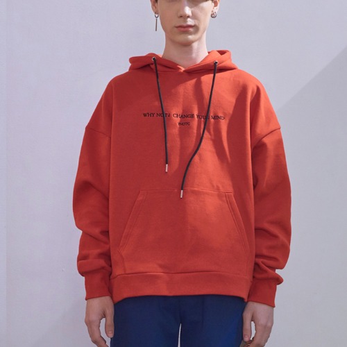 와이낫씨 Change Your Mind Hoody(Red),DCL스토어,Y-NOTC(Unisex)