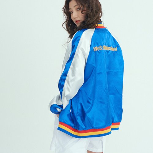 와이낫씨 YNC Okribtion Sukajan Jumper(BLUE),DCL스토어,Y-NOTC(Unisex)