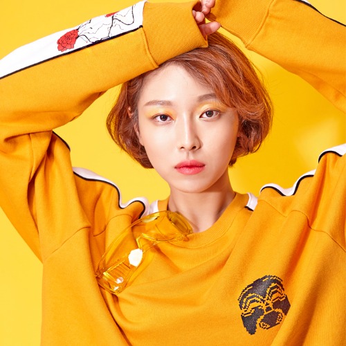 아시하 뉴트로 트레이닝 맨투맨(Mustard),DCL스토어,ASIHA(unisex)