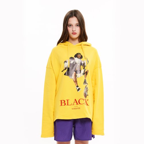 블락스요하닉스 HOODIE YELLOW 2,DCL스토어,BLACX YOHANIX (Unisex)