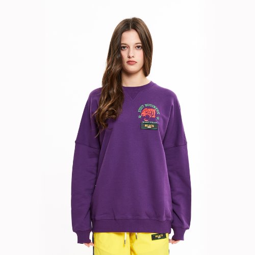 블락스요하닉스 CREWNECKS(PURPLE),DCL스토어,BLACX YOHANIX (Unisex)