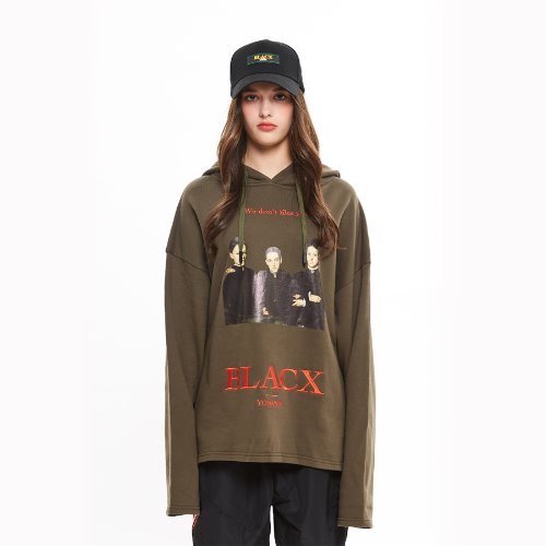 블락스요하닉스 HOODIE(KHAKI),DCL스토어,BLACX YOHANIX (Unisex)