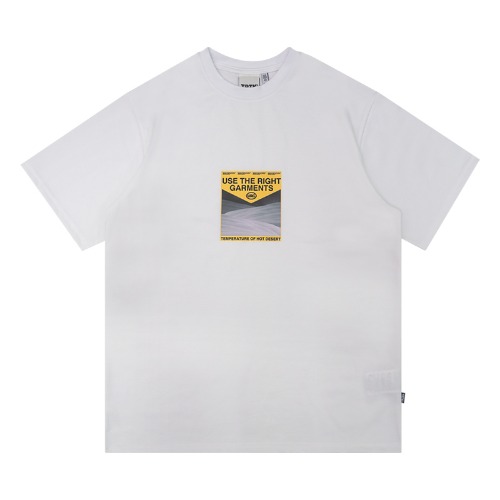 트라이투톡 T39S DESERT TEE(WHITE),DCL스토어,TRY TO TALK (man)